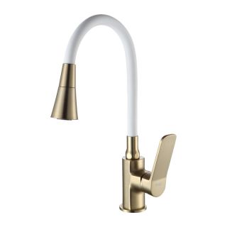 Смеситель для кухни Frap F4462-3 белый